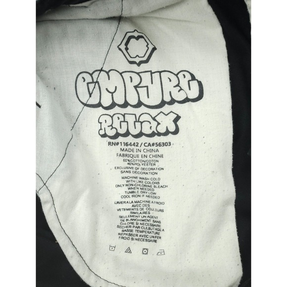 Empyre Cargo Pants Men's 28 ( FITS 28 x 25) *HEMMED* Black - Picture 11 of 14